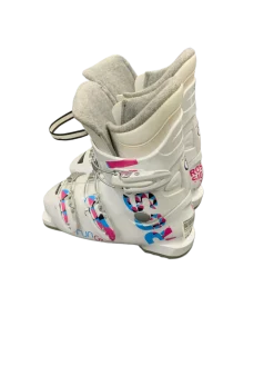 Used Rossignol FUN GIRL Girls DH Ski Boot White 205 MP - J01