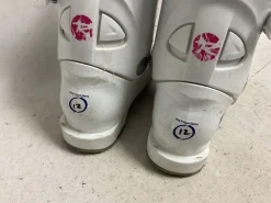 Used Rossignol FUN GIRL Girls DH Ski Boot White And Pink 185 MP - Y12