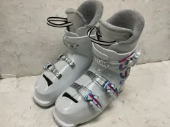 Used Rossignol FUN GIRL Girls DH Ski Boot White 225 MP - J04.5 - W5.5