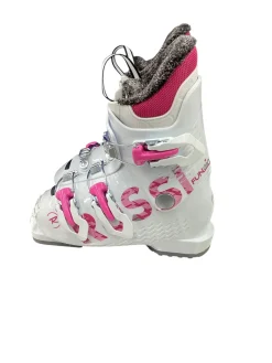 Used Rossignol FUN GIRL Girls DH Ski Boot White 195 MP - Y13
