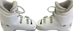 Used Rossignol FUN GIRL Girls DH Ski Boot White 225 MP - J04.5 - W5.5