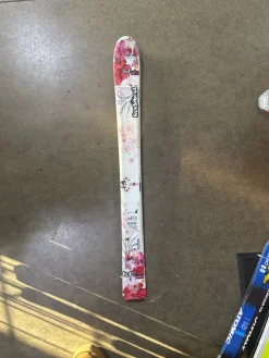 Used Rossignol FUN GIRL Girls Skis Only White 93 cm