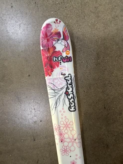 Used Rossignol FUN GIRL Girls Skis Only White 93 cm