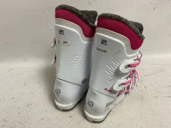 Used Rossignol FUN GIRL Womens DH Ski Boot White 245 MP - M06.5 - W07.5