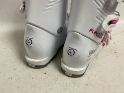 Used Rossignol FUN GIRL Womens DH Ski Boot White 245 MP - M06.5 - W07.5