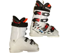 Used Rossignol HERO Boys DH Ski Boot Orange 225 MP - J04.5 - W5.5