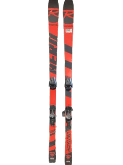 Used Rossignol HERO MOGUL Mens Skis Only Black And Orange 165 cm