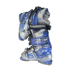 Used Rossignol INTENSE MISTRAL WOMENS BOOTS 25.5 Womens DH Ski Boot Carolina Blue 255 MP - M07.5 - W08.5