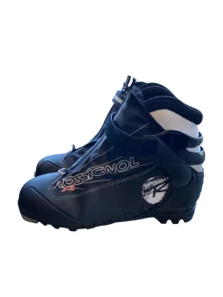 Used Rossignol Mens NNN XC Ski Boots Black M 08.5-09 / W 09-09.5
