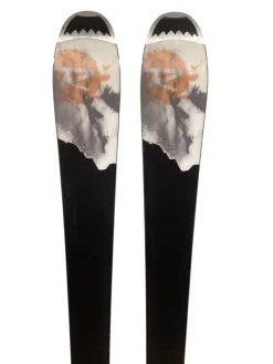 Used Rossignol PHANTOM SC87 Mens DH Ski/Binding Black 178 cm