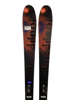 Used Rossignol PHANTOM SC87 Mens DH Ski/Binding Black 178 cm