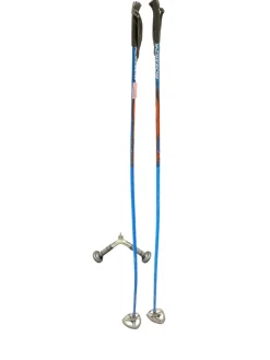 Used Rossignol POLES Mens XC Ski Poles Royal Blue 135 cm / 54 in