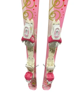 Used Rossignol PRINCESS Girls DH Ski/Binding Pink 110 cm