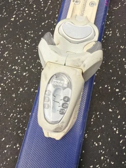 Used Rossignol PRO EXPERIENCE Womens DH Ski/Binding Navy Blue 140 cm