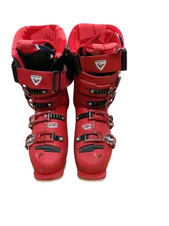 Used Rossignol PURE ELITE 120 Womens DH Ski Boot Red 235 MP - J05.5 - W06.5