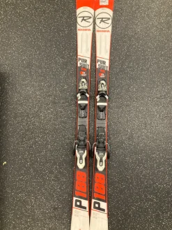 Used Rossignol PURSUIT 100 Mens DH Ski/Binding White 156 cm