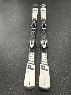 Used Rossignol PURSUIT 100 Mens DH Ski/Binding White 156 cm