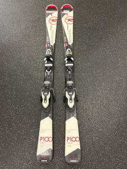 Used Rossignol PURSUIT 100 Mens DH Ski/Binding White 142 cm