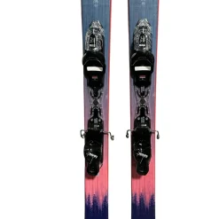 Used Rossignol RALLYBIRD SOUL PRO Womens DH Ski/Binding Royal Blue 160 cm