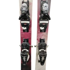 Used Rossignol RALLYBIRD Womens Down Hill Ski/Binding Maroon 154 cm