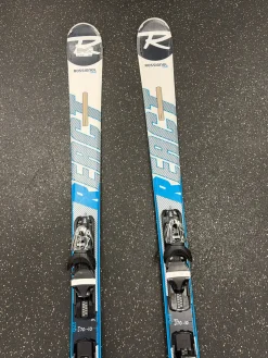 Used Rossignol REACT 2 CARBON Mens DH Ski/Binding Royal Blue 170 cm