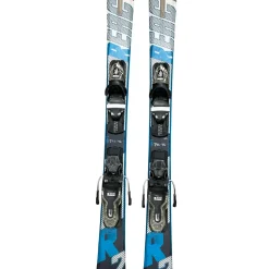 Used Rossignol REACT 2 CARBON Mens DH Ski/Binding Royal Blue 146 cm