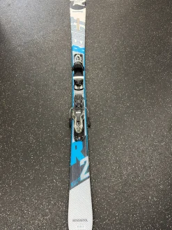 Used Rossignol REACT 2 CARBON Mens DH Ski/Binding Royal Blue 154 cm