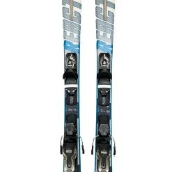 Used Rossignol REACT 2 CARBON Mens DH Ski/Binding Royal Blue 146 cm