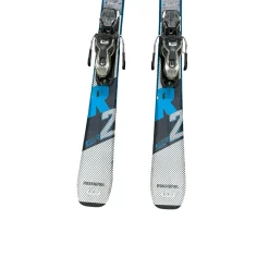 Used Rossignol REACT 2 CARBON Mens DH Ski/Binding Royal Blue 146 cm