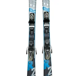 Used Rossignol REACT 2 CARBON Mens DH Ski/Binding Royal Blue 146 cm