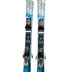 Used Rossignol REACT 2 CARBON Mens DH Ski/Binding Royal Blue 146 cm