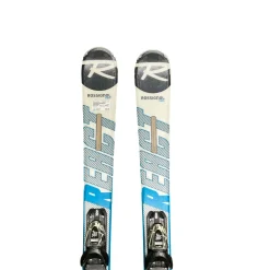 Used Rossignol REACT 2 CARBON Mens DH Ski/Binding Royal Blue 146 cm