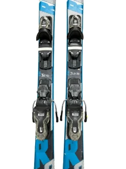 Used Rossignol REACT 2 CARBON Mens DH Ski/Binding Royal Blue 162 cm