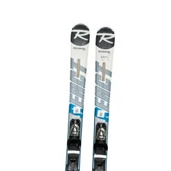 Used Rossignol REACT 2 CARBON Mens DH Ski/Binding Royal Blue 162 cm