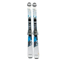 Used Rossignol REACT 2 CARBON Mens DH Ski/Binding Royal Blue 162 cm