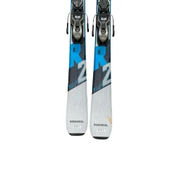 Used Rossignol REACT 2 CARBON Mens DH Ski/Binding Royal Blue 162 cm