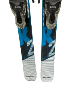 Used Rossignol REACT 2 CARBON Mens DH Ski/Binding Royal Blue 170 cm