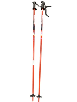 Used Rossignol ROSSIGNOL POLES Mens DH Ski Pole Red 130 cm / 52 in