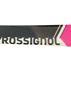 Used Rossignol SASSY 7 PRO 140CM Womens DH Ski/Binding Black And Pink 140 cm