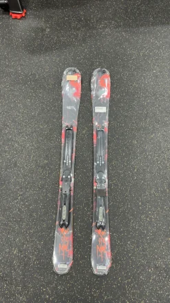 Used Rossignol SCIMITAR Boys Skis Only Black 100 cm