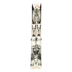 Used Rossignol SCRATCH Mens DH Ski/Binding White 170 cm