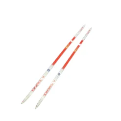Used Rossignol SILVER 44 CARBON 210 Mens XC Skis Only Red 210 cm
