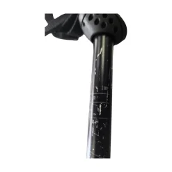 Used Rossignol SKI POLES Boys DH Ski Pole Black 85 cm / 34 in