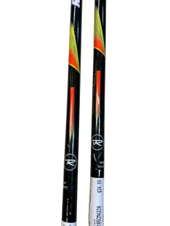 Used Rossignol SKI POLES Mens DH Ski Pole Black 105 cm / 42 in
