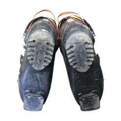 Used Rossignol SPEED 90 SKI BOOTS 28.5 Mens DH Ski Boot Black 285 MP - M10.5 - W11.5