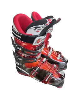 Used Rossignol SYNERGY SENSOR 90 SKI BOOTS Mens DH Ski Boot Red 255 MP - M07.5 - W08.5