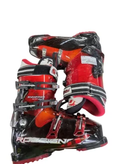 Used Rossignol SYNERGY SENSOR 90 SKI BOOTS Mens DH Ski Boot Red 255 MP - M07.5 - W08.5