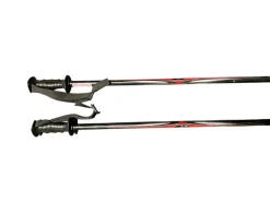 Used Rossignol TEA Mens DH Ski Pole Black 120 cm / 48 in