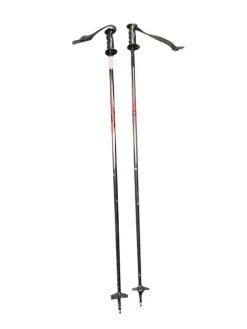Used Rossignol TEAM SERIES Mens DH Ski Pole Black 115 cm / 46 in