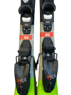 Used Rossignol TERRAIN Boys DH Ski/Binding Green 80 cm